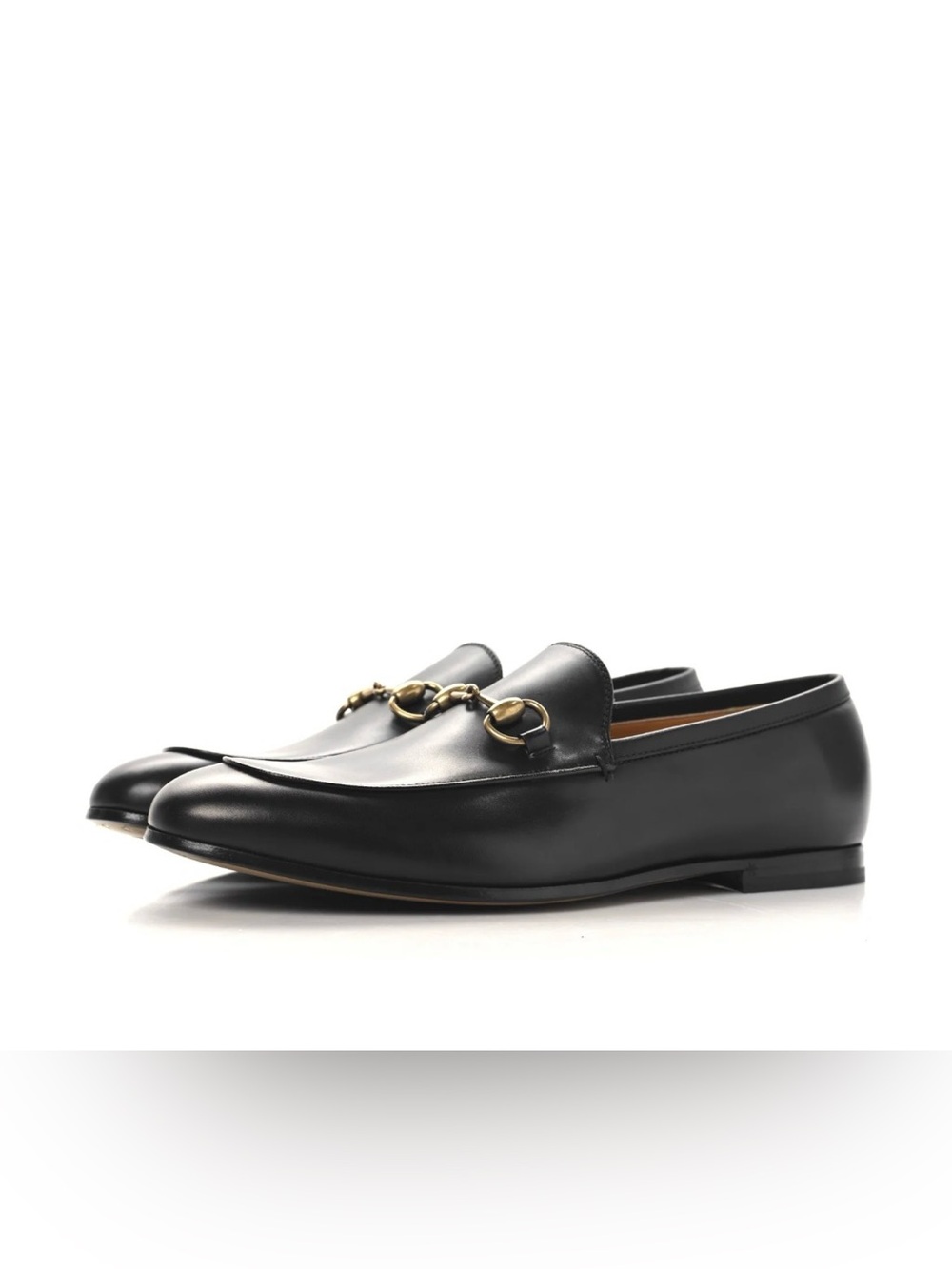 Gucci Calfskin Horsebit Mens Jordaan Loafers
